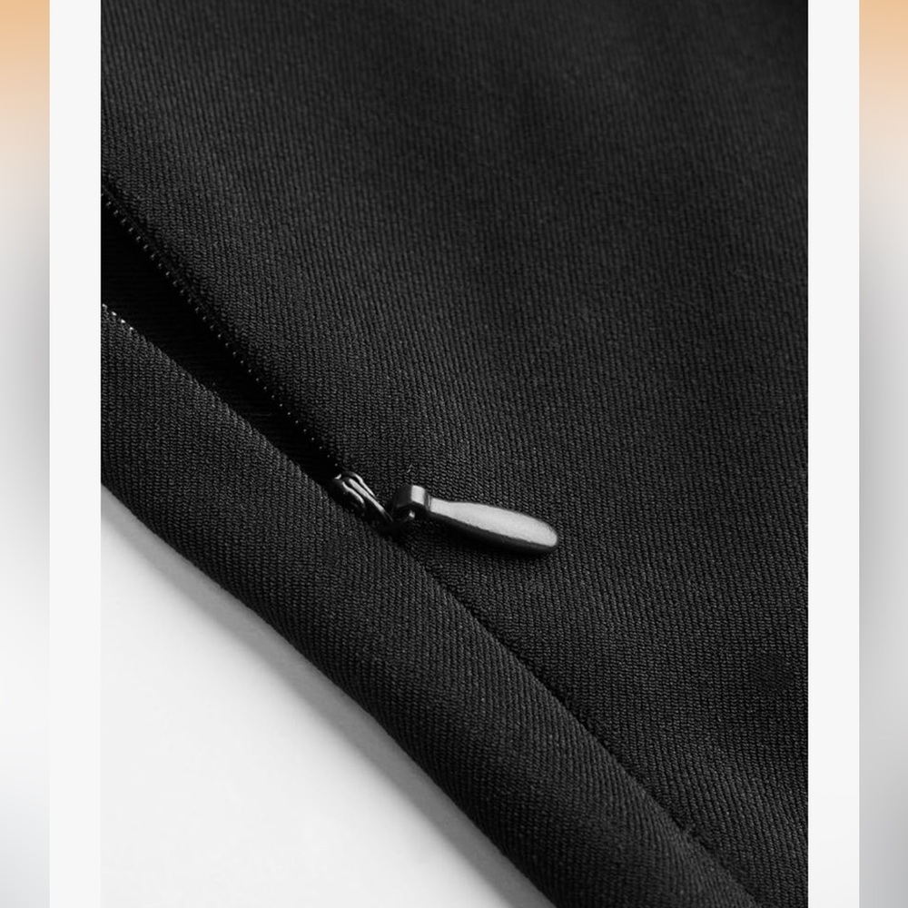 NWT CIDER Boat Neck Solid Mini Dress Size 0X - Picture 4 of 7